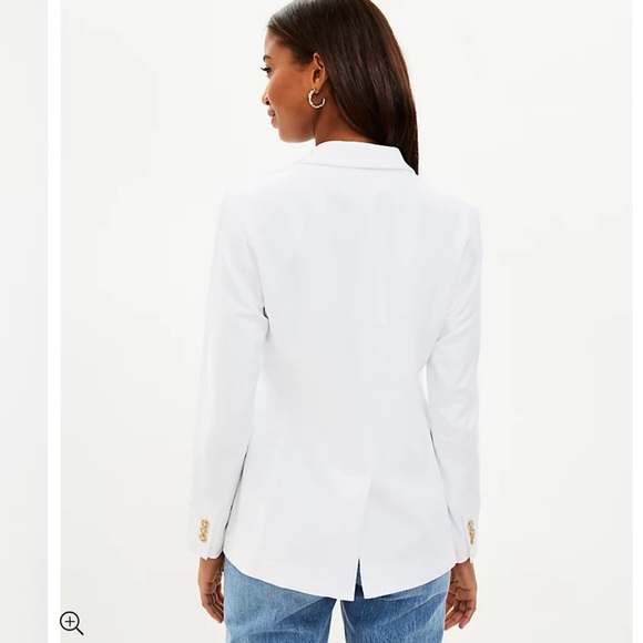 Loft modern twill blazer. Size 14. NWT! - Picture 3 of 8